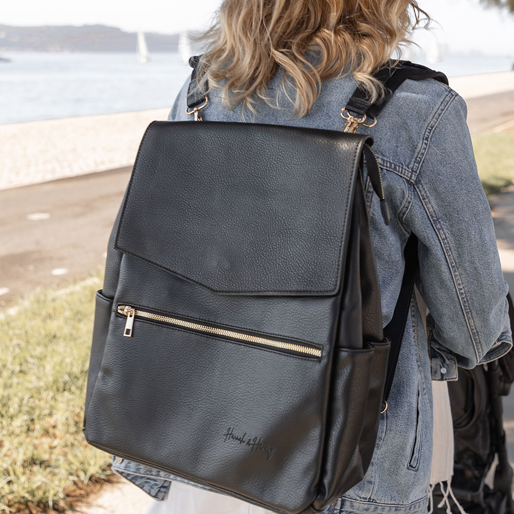 Classic Backpack in Black - One Fine Baby