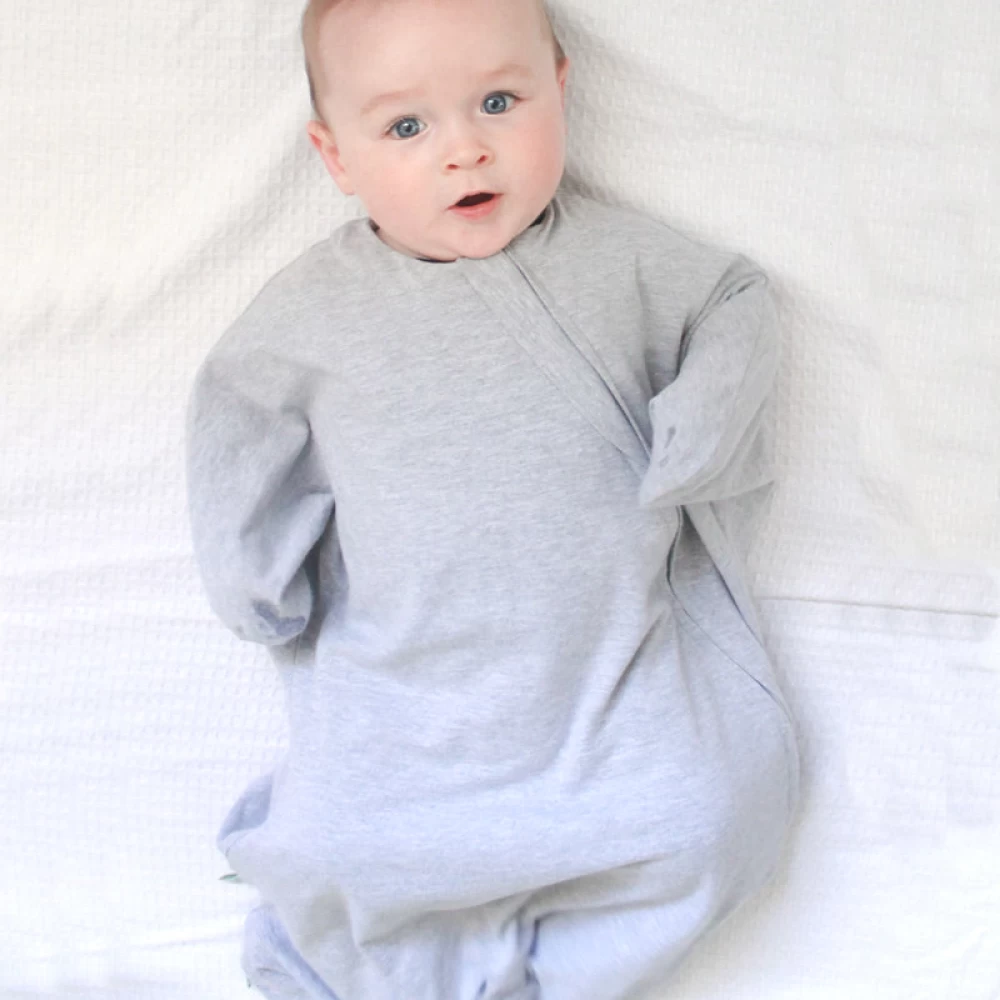 One Fine Baby Sleepy Hugs Original in Cool Grey All Seasons