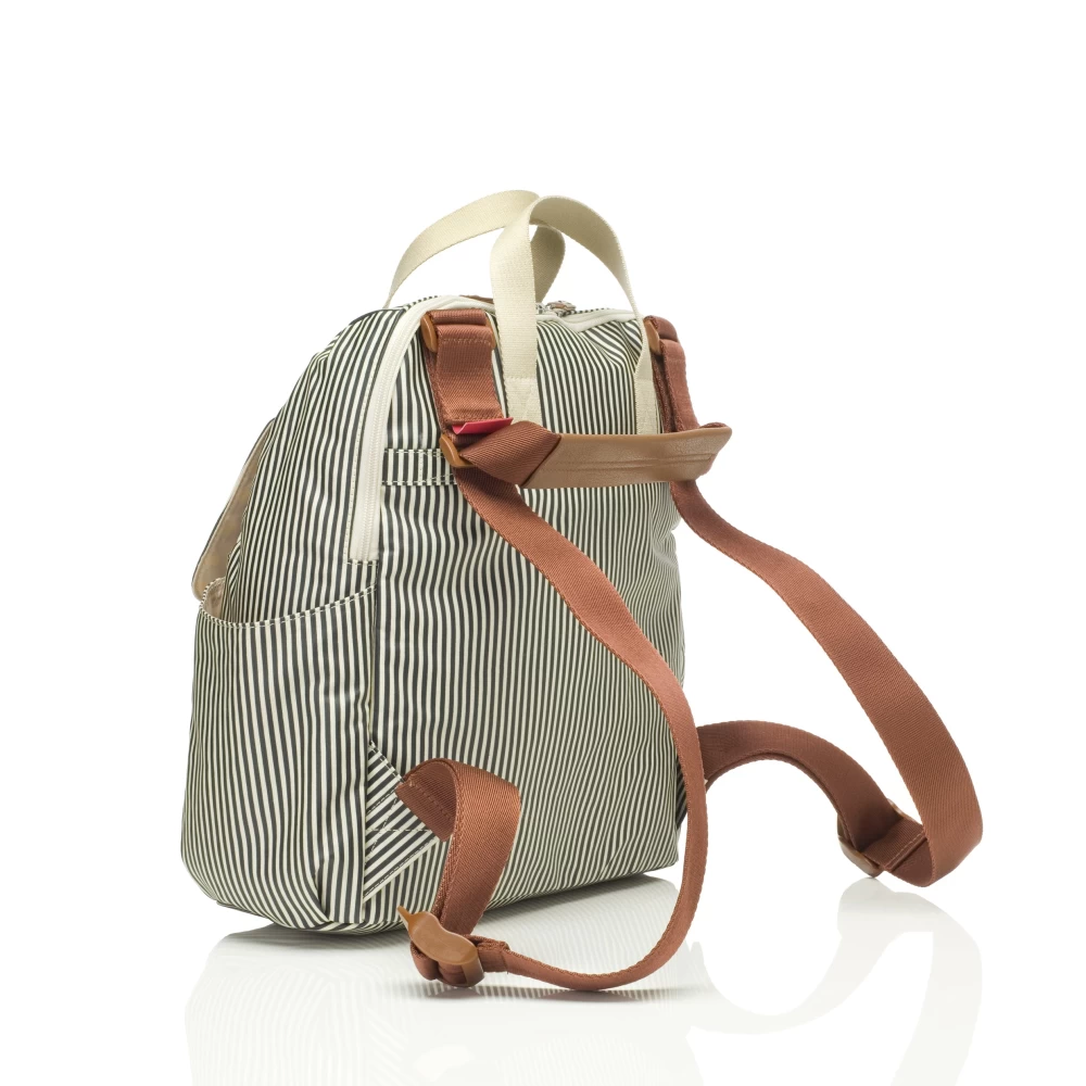 horror mini backpacks Universal Monsters 386 backpack with removable coin Wednesday Round Backpack | Color:Taupe Mae Bag + Mauve Mini Mae