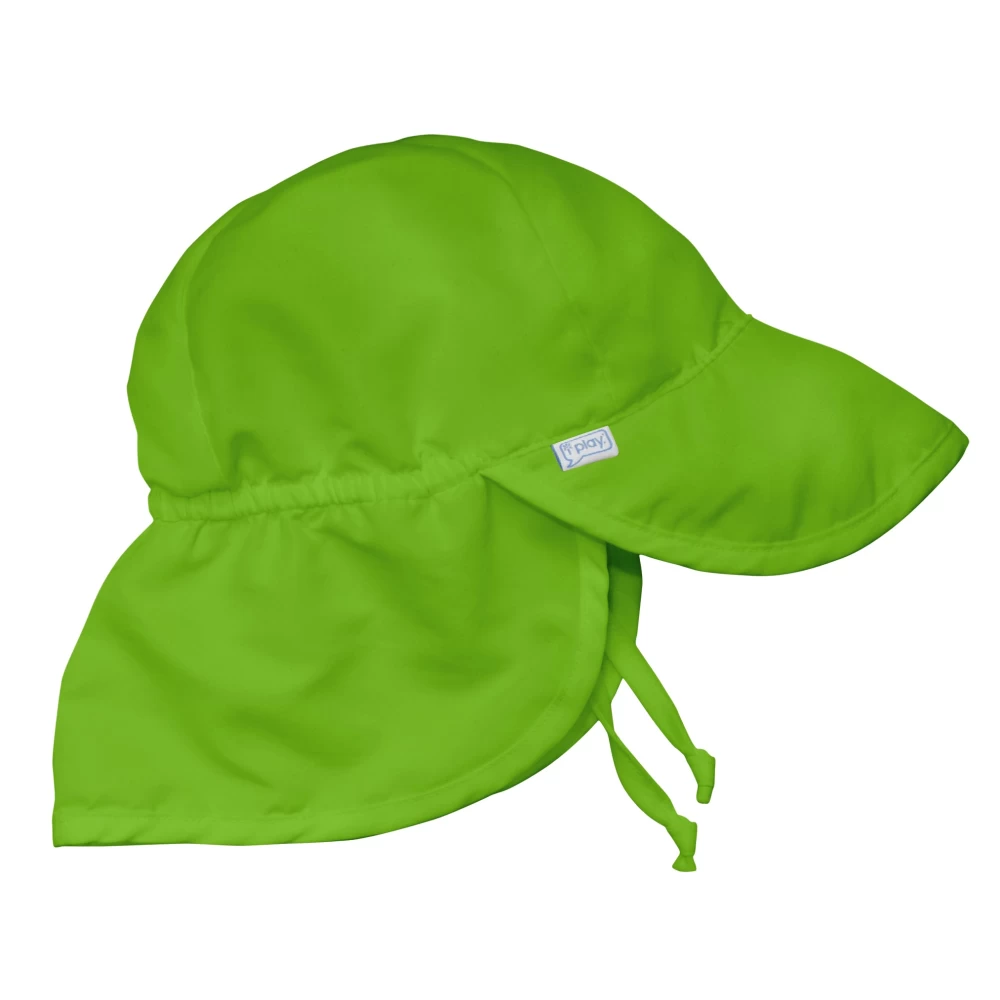 Green Sprouts Iplay Sun Flap Hat Flap Sun Protection Hat In Green