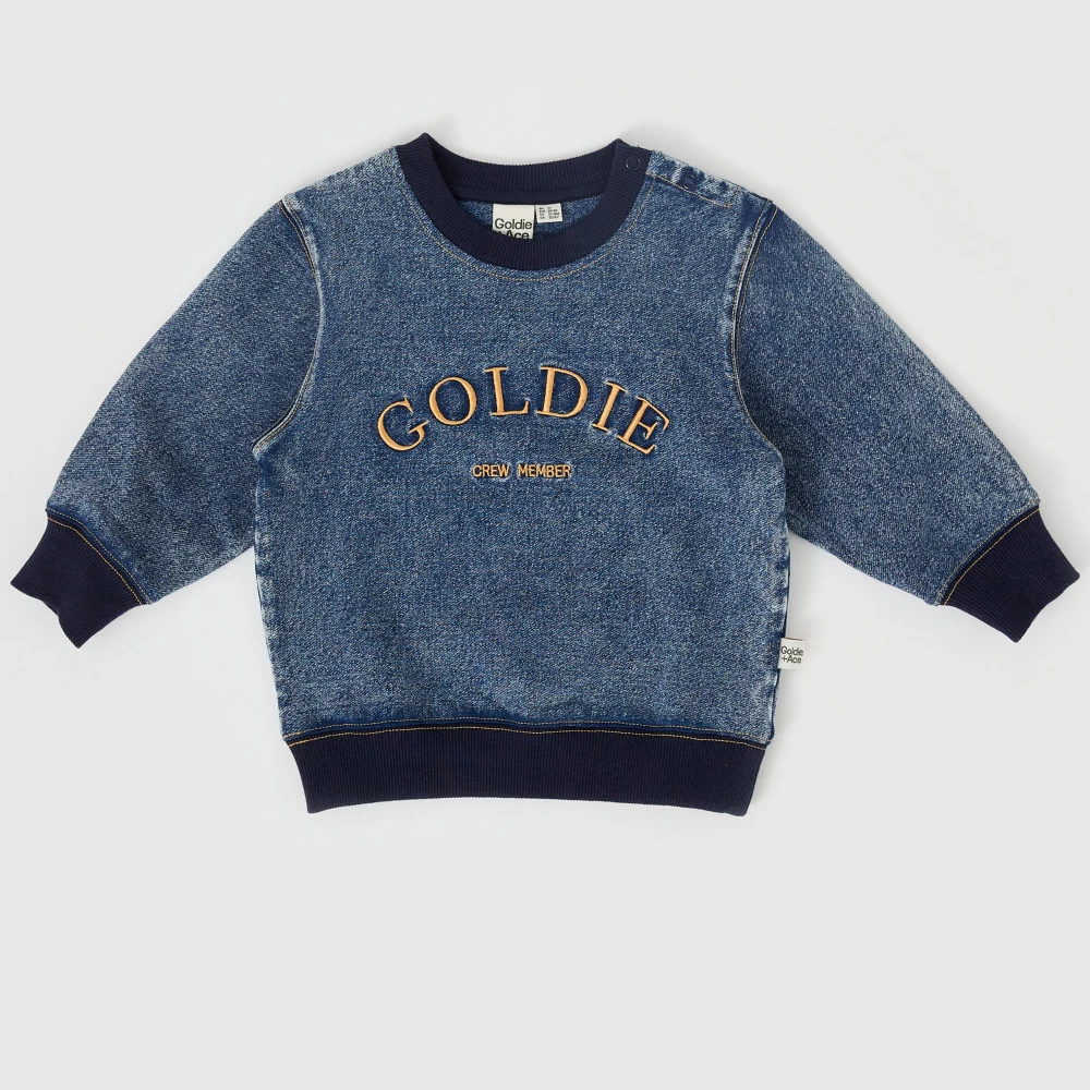 Goldie Cuffed Drop Shoulder Sweater