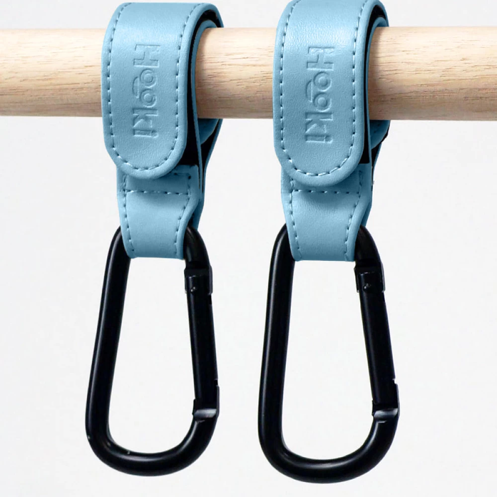 Duo Pram Hook Clip Set in Cornflower Blue One Fine Baby