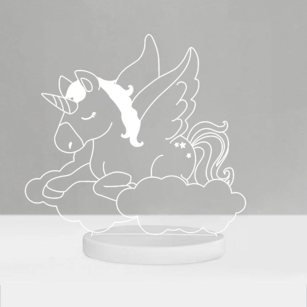 Unicorn night light on sale the range