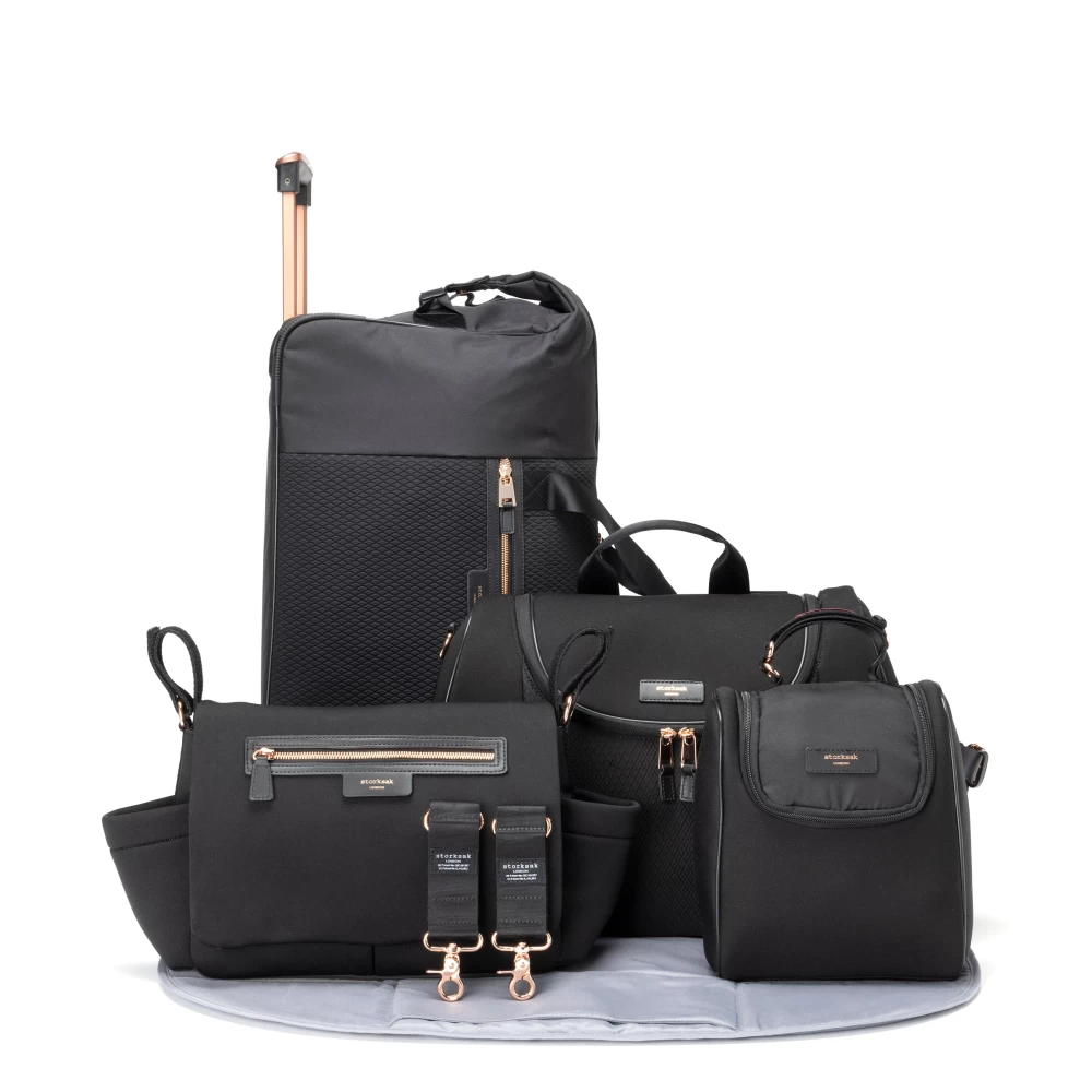 ULTIMATE BUNDLE: Poppy Luxe Nappy Bag, Cabin Bag Stroller
