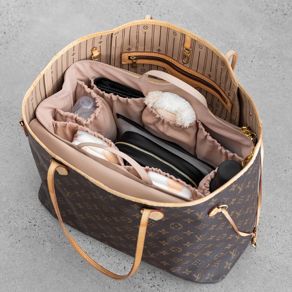 Original Baby Bag Insert in Sand by The Nappy Society One Fine Baby