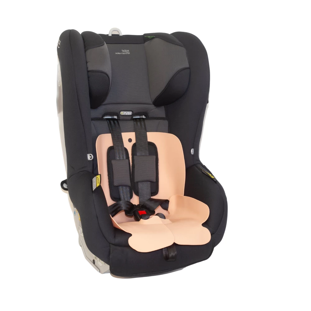 Waterproof Car Seat & Pram Liner in Coral Pink One Fine Baby